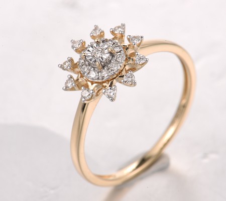 14TT  Diamond Ring(R321824DIA14TT)