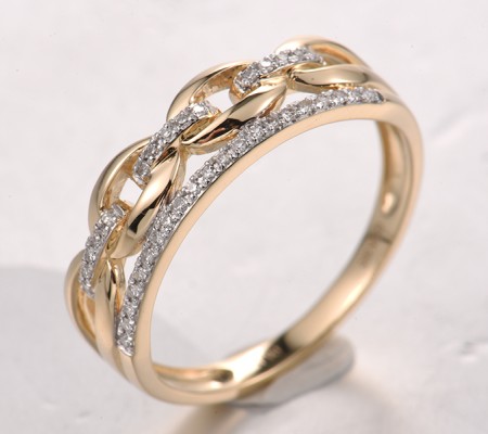 14KYW  Diamond Ring(R321845DIA14KYW)