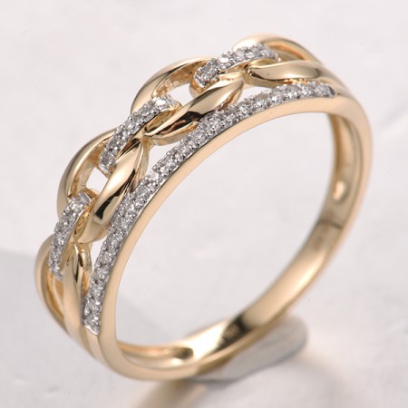 14KYW  Diamond Ring(R321845DIA14KYW)