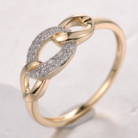 14KYW  Diamond Ring(R321847DIA14KYW)