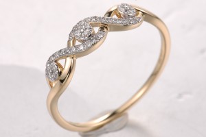 14KYW  Diamond Ring(R321850DIA14KYW)