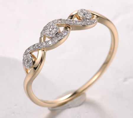 14KYW  Diamond Ring(R321850DIA14KYW)
