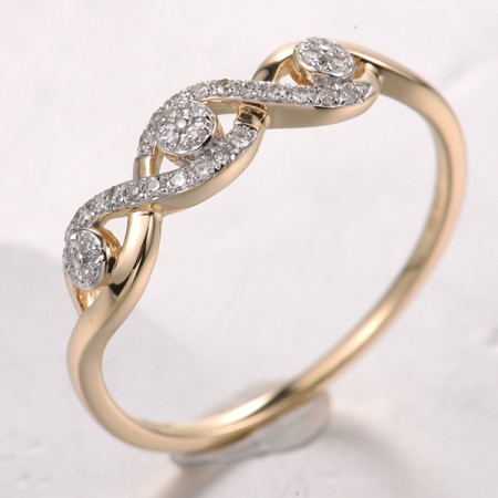 14KYW  Diamond Ring(R321850DIA14KYW)
