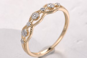 14KYW  Diamond Ring(R321851DIA14KYW)