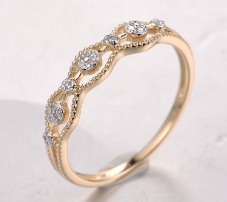 14KYW  Diamond Ring(R321851DIA14KYW)