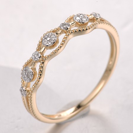 14KYW  Diamond Ring(R321851DIA14KYW)