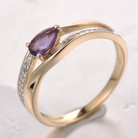 14KYW  Amethyst Ring(R321877AME14KYW)