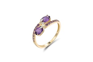 14KYW  Amethyst Ring(R321941AME14KYW)