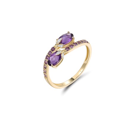 14KYW  Amethyst Ring(R321941AME14KYW)