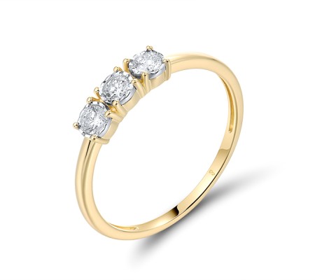 14TT  Diamond Ring  (R322007DIA14TT) - US 6