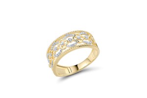 14KYW  Diamond Ring(R322010DIA14KYW)