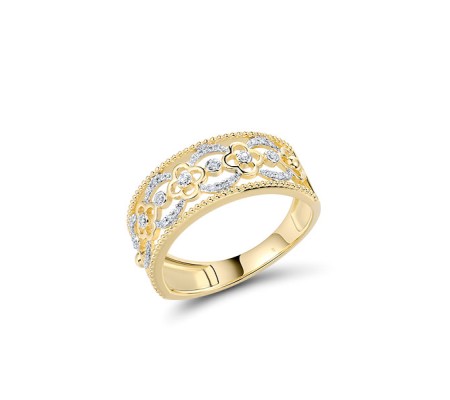 14KYW  Diamond Ring(R322010DIA14KYW)