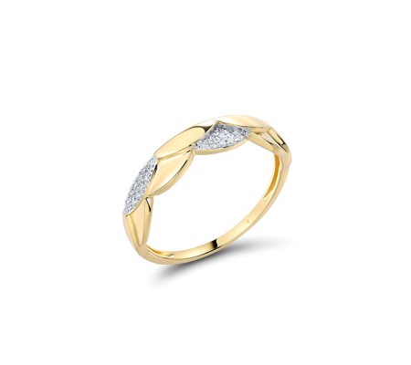 14KYW  Diamond Ring(R322011DIA14KYW) - US 6