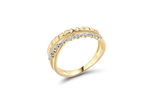 14KYW  Diamond Ring(R322013DIA14KYW)
