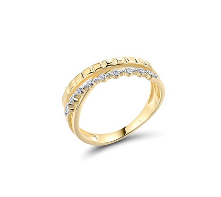 14KYW  Diamond Ring(R322013DIA14KYW)