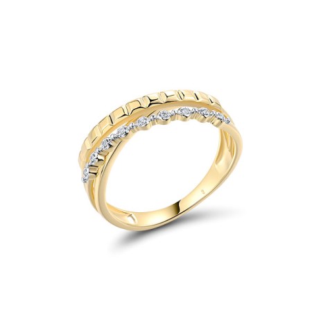 14KYW  Diamond Ring(R322013DIA14KYW)