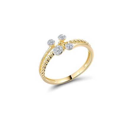 14KYW  Diamond Ring(R322054DIA14KYW)