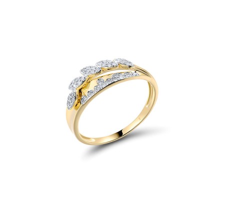 14KYW  Diamond Ring(R322059DIA14KYW)