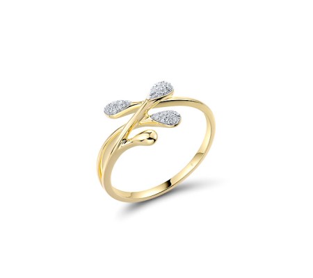 14KYW  Diamond Ring(R322073DIA14KYW) - US 6