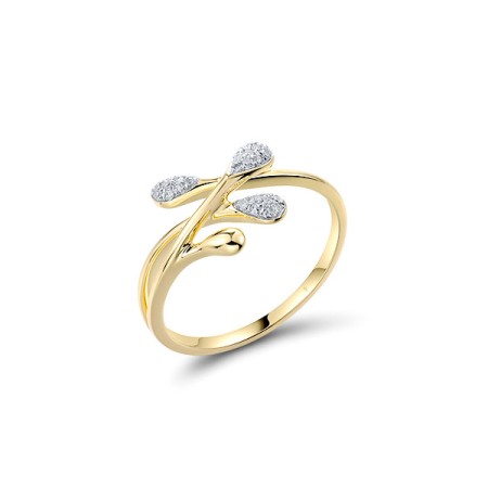 14KYW  Diamond Ring(R322073DIA14KYW) - US 6