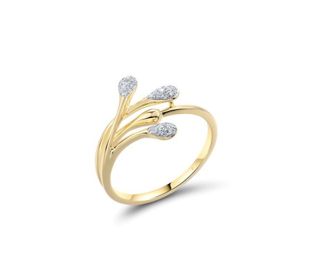 14KYW  Diamond Ring(R322074DIA14KYW)