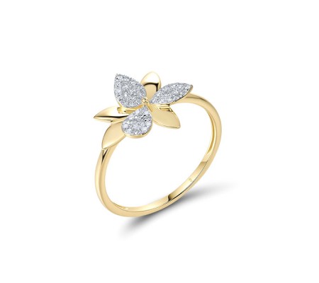 14KYW  Diamond Ring(R322107DIA14KYW)