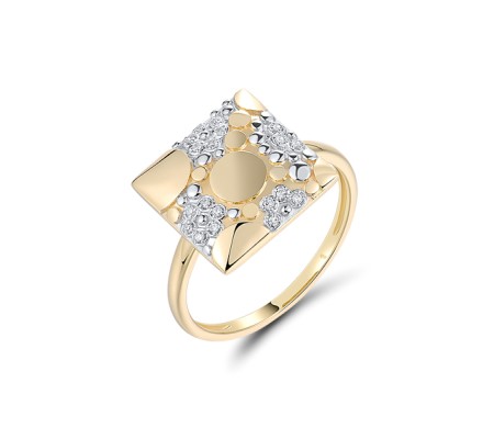 14KYW  Diamond Ring(R322167DIA14KYW)