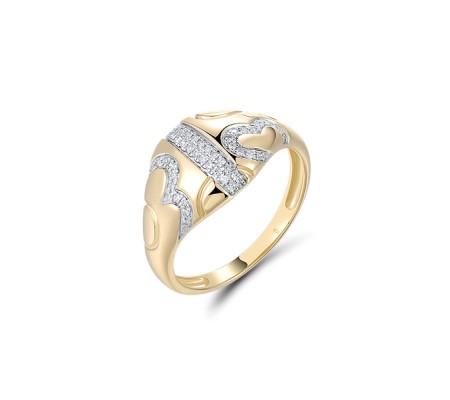 14KYW  Diamond Ring(R322191DIA14KYW)