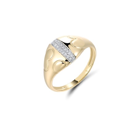 14KYW  Diamond Ring(R322192DIA14KYW)