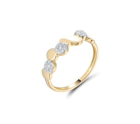 14KYW  Diamond Ring(R322193DIA14KYW) - US 6