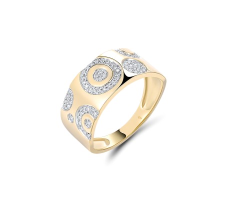 14KYW  Diamond Ring(R322195DIA14KYW)