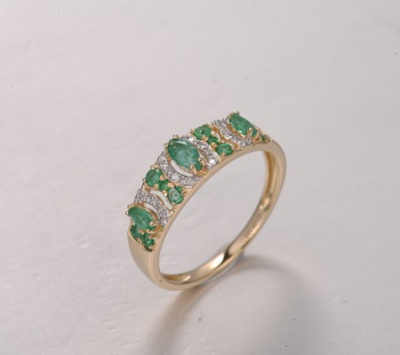 14KYW  Emerald Ring(R322197EMR14KYW)