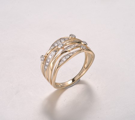 14KYW  Diamond Ring(R322230DIA14KYW)