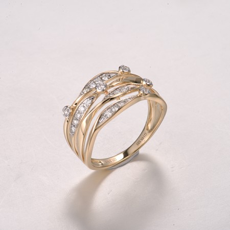 14KYW  Diamond Ring(R322230DIA14KYW)