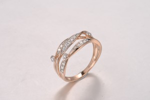 14KRW  Diamond Ring(R322233DIA14KRW)