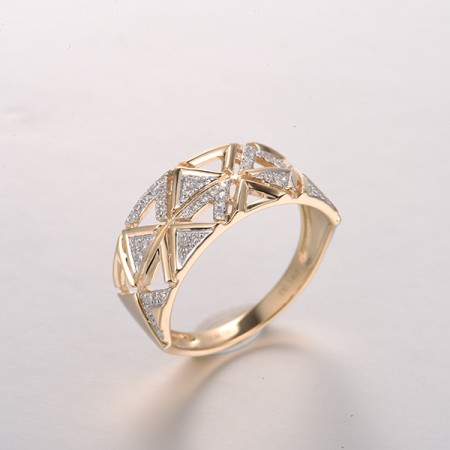 14KYW  Diamond Ring(R322241DIA14KYW)