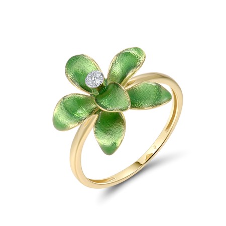 14KYW  Enamel Ring(R322307ENA14KYW)