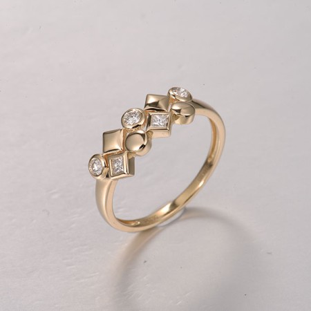 14KY  Diamond Ring(R322361DIA14KY)