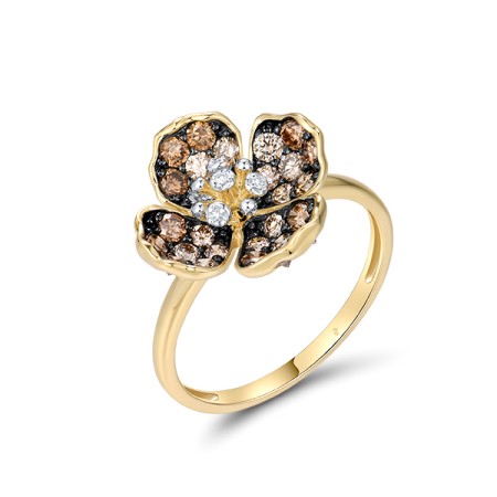 14KYWB  Brown Diamond,Diamond Ring(R322362BRW14KYWB)