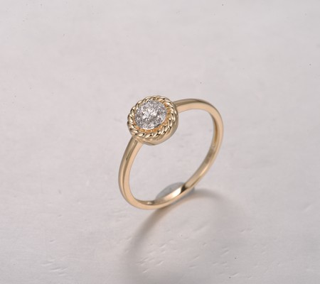 14KYW  Diamond Ring(R322370DIA14KYW)