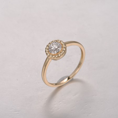 14KYW  Diamond Ring(R322370DIA14KYW)