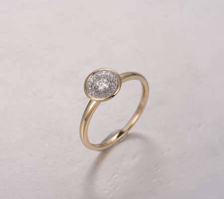 14KYW  Diamond Ring(R322371DIA14KYW)