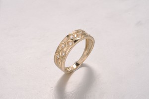 14KY  Diamond Ring(R322420DIA14KY)
