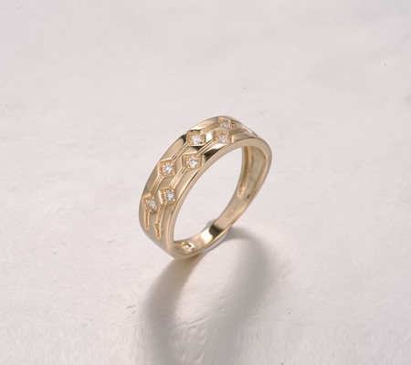 14KY  Diamond Ring(R322420DIA14KY)