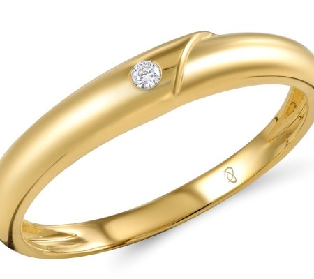 18KY Ring Diamond (R600014DIA18KY) - US 6