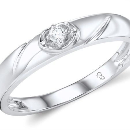 18KW Ring Diamond (R600015DIA18KW)