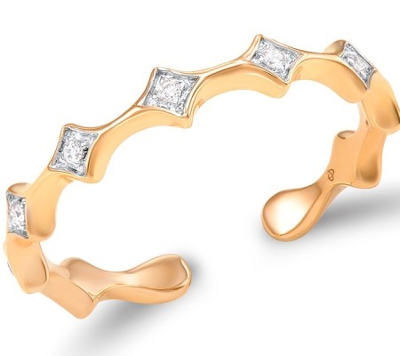 18KRW Ring Diamond (R600046DIA18KRW) - US 2