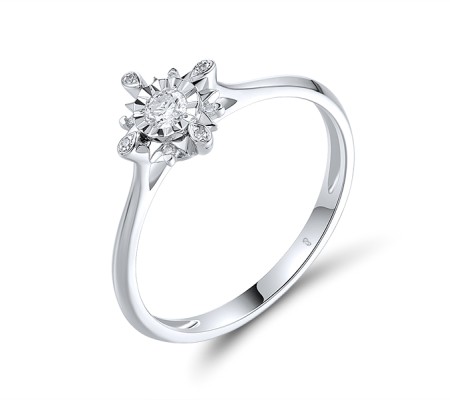 14KW  Diamond Ring  (R600141ADIA14KW)