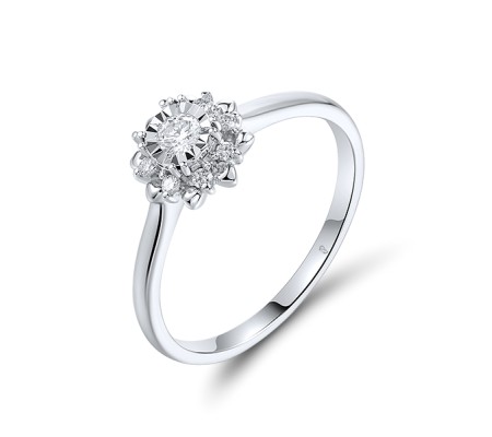 14KW  Diamond Ring  (R600147ADIA14KW)