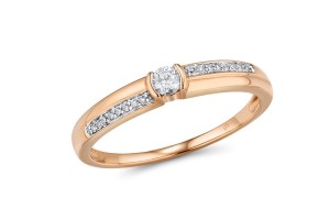 14KRW Bridal Ring Diamond (S300777ADIA14KRW)